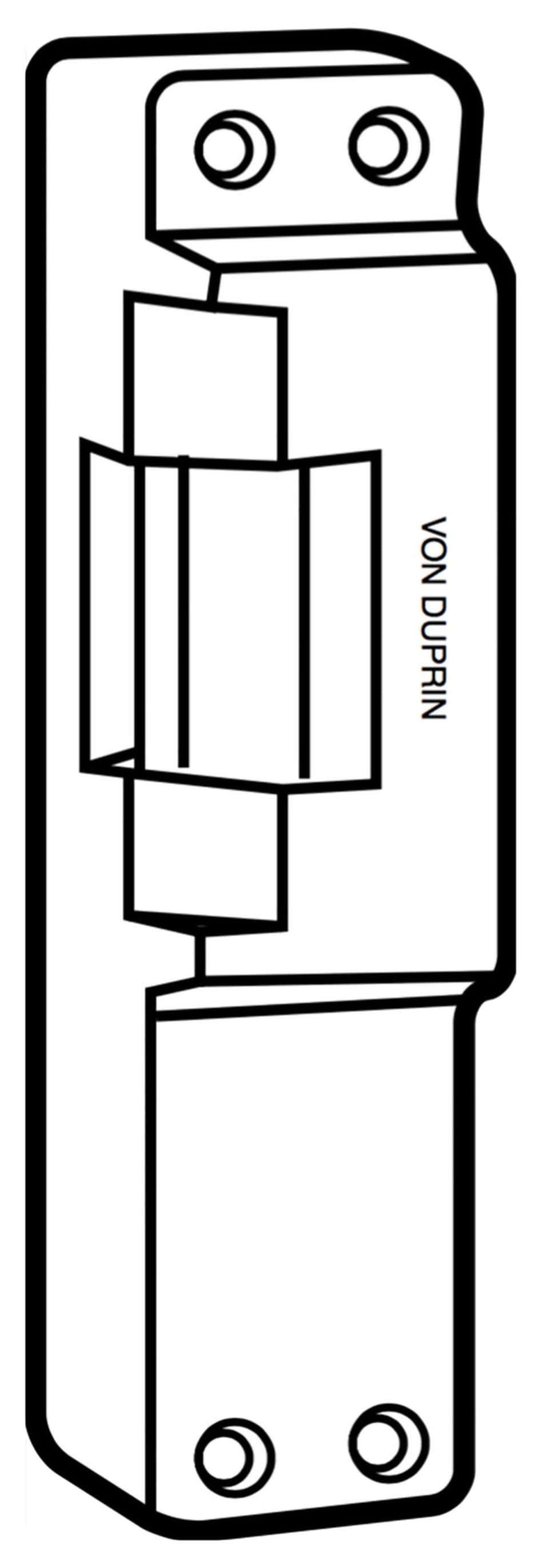 6114 12V 32D Von Duprin Electric Strikes, Bolts, Magnet