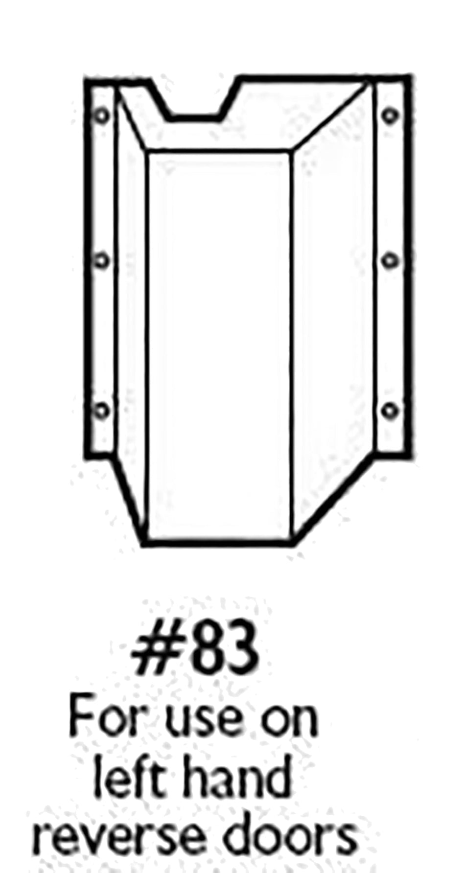 83-630 Don Jo Hinges and Pivot