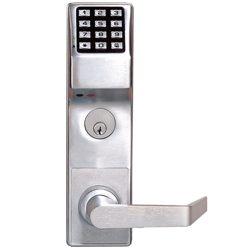 DL3500CRL US26D Alarm Lock Integrated and Pushbutton