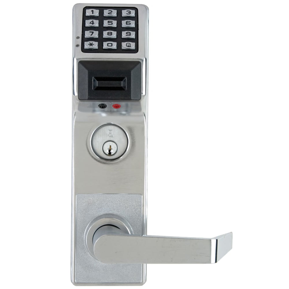 PDL3500CRL US26D Alarm Lock Integrated and Pushbutton