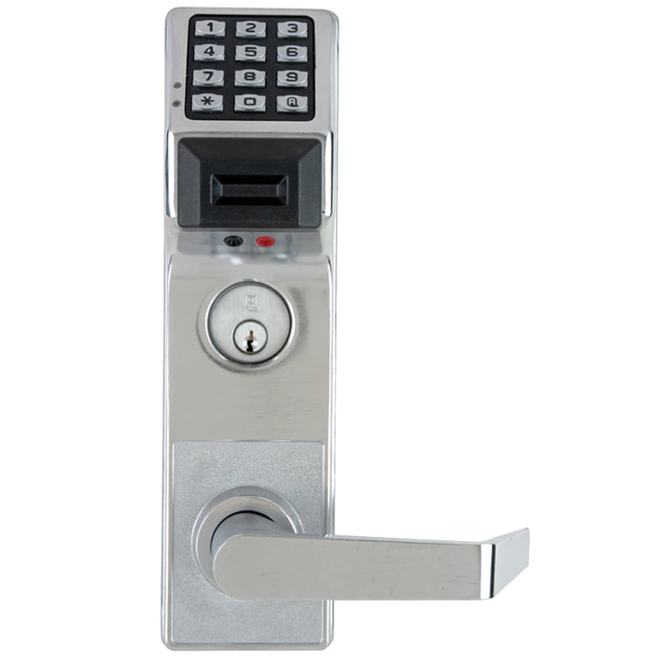 PDL3500DBL US26D Alarm Lock Integrated and Pushbutton