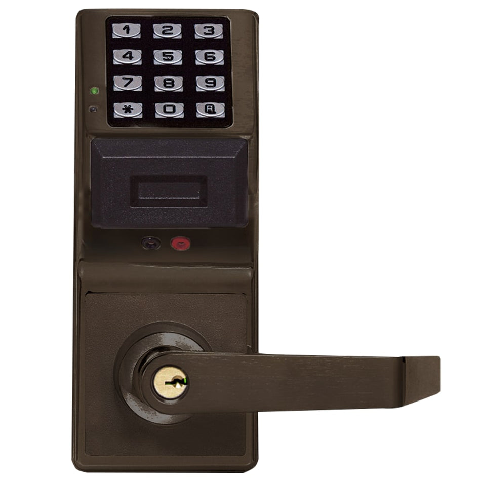 PDL6100 US10B Alarm Lock Integrated and Pushbutton