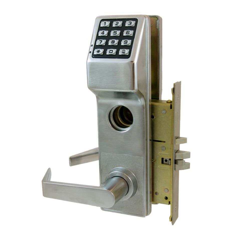 DL2700CRL US26D Alarm Lock Integrated and Pushbutton