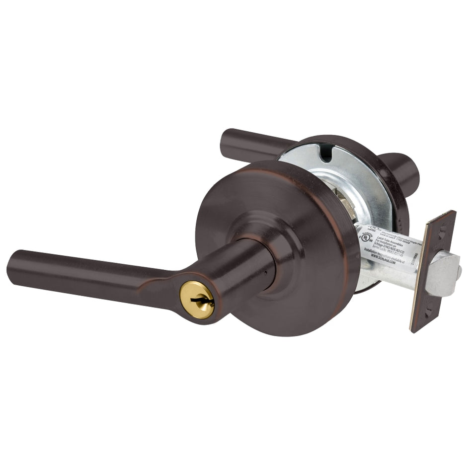 Schlage ALX53P BRW 643E Cylindrical Lock