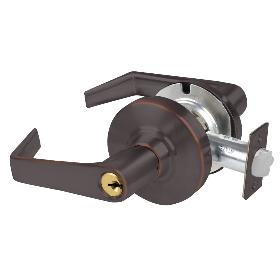 Schlage ALX50P SAT 643E Cylindrical Lock