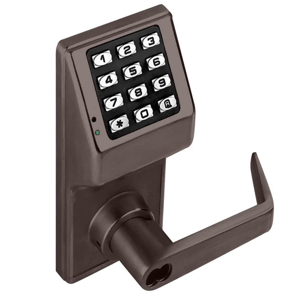 DL2700WP US10B Alarm Lock Integrated and Pushbutton