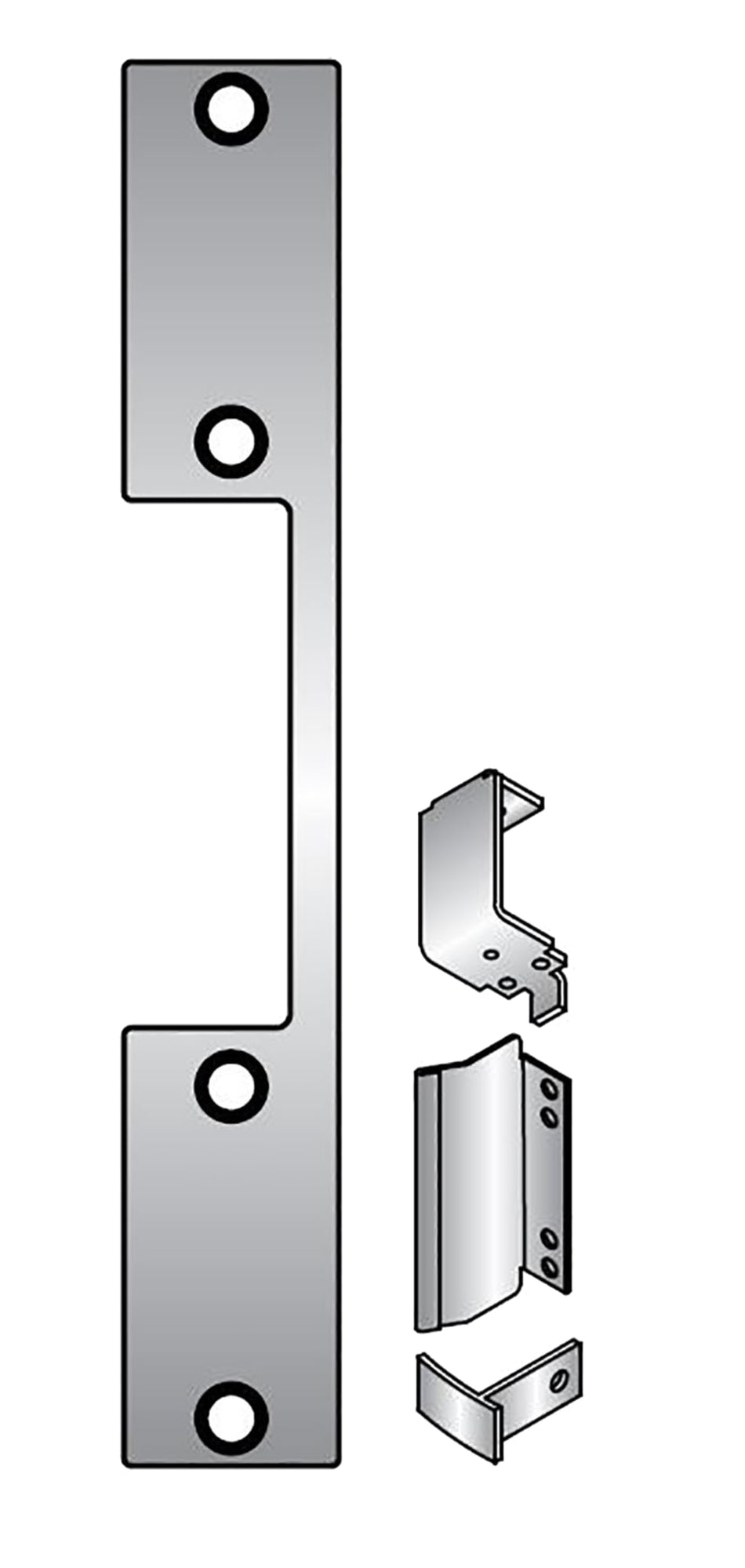 DB2 Kit 630 HES Electric Strike Faceplates