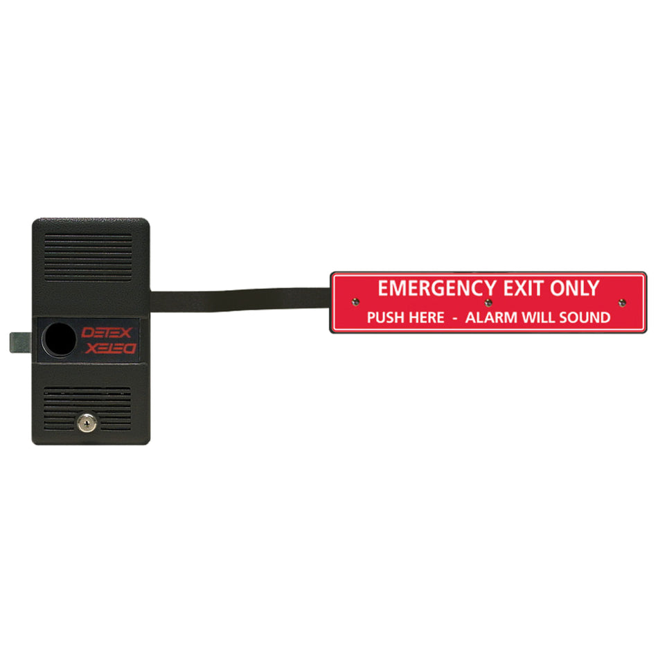 ECL-230D-PH BLACK Detex Exit Device