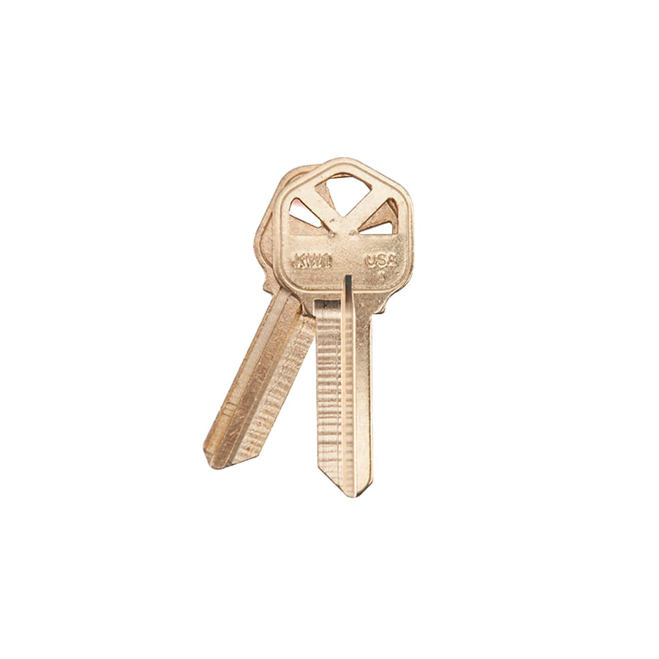 KW1-BR-250PK Kaba Ilco Key Blank