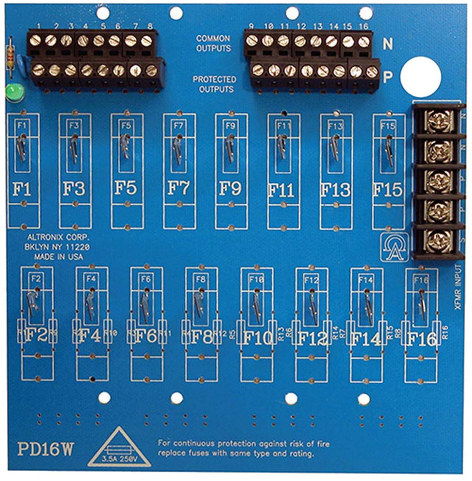 PD16WCB Altronix Power Supplies and Transformer